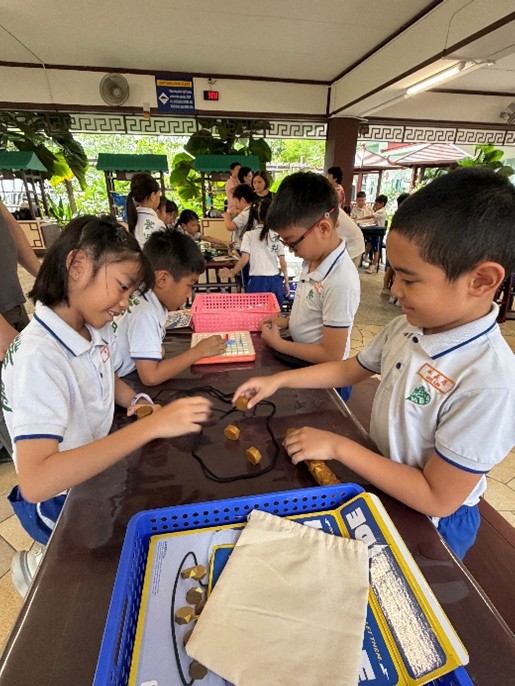 Pupils learning mathematics the fun way - games