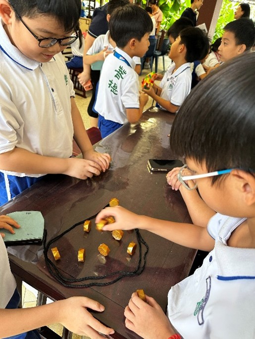 Pupils learning mathematics the fun way - games