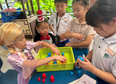 Pupils learning mathematics the fun way - games